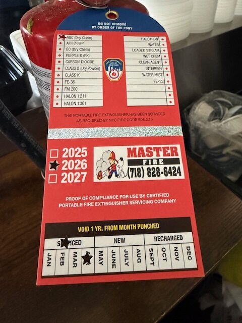 Brooklyn Fire Extinguisher Sales & Service 7