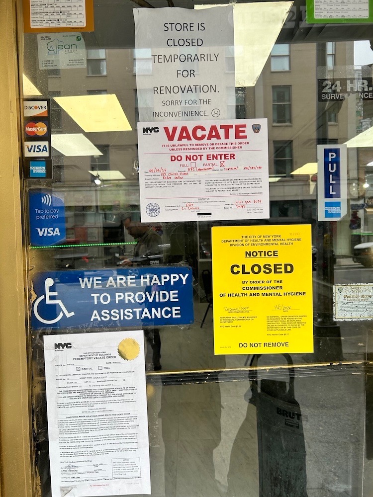 Master Fire Prevention System Violation Brooklyn Vacate 94