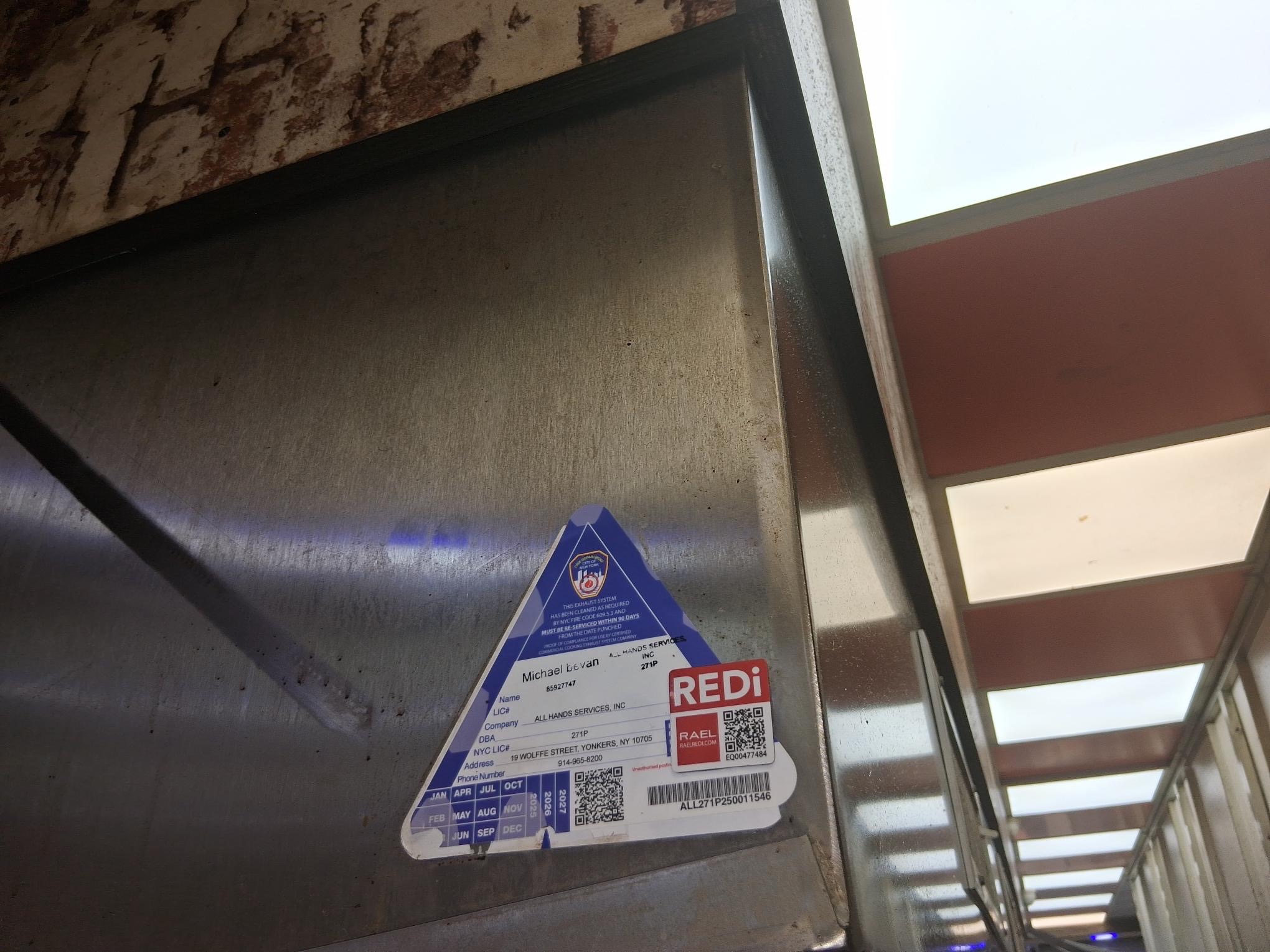 Master Fire Commercial Kitchen Fire Suppression Systems Design Brooklyn Pizza 11