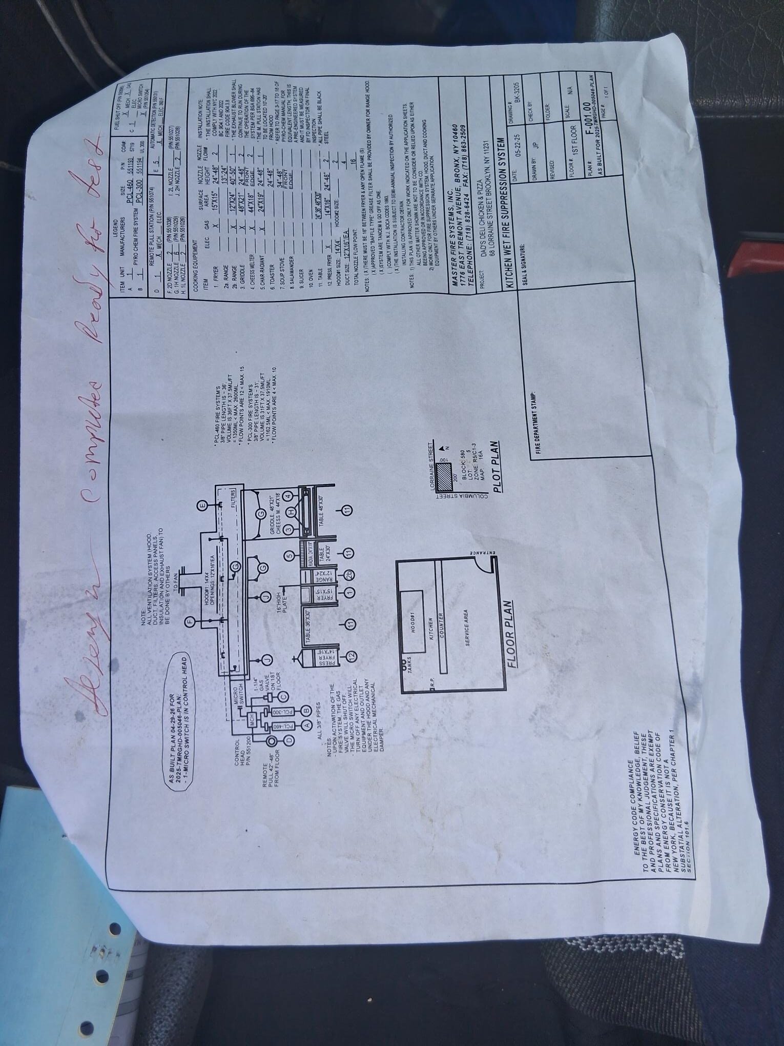 Commercial Kitchen Fire Suppression Systems Design Brooklyn Pizza