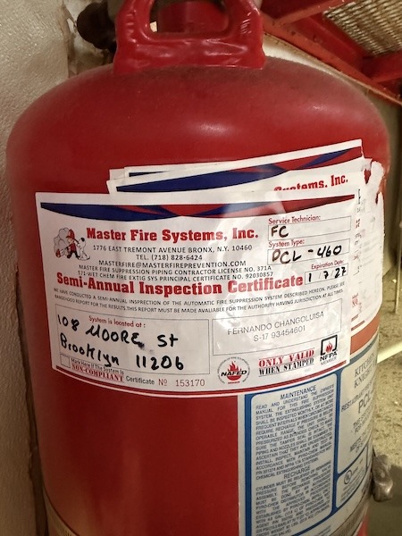 Master Fire Restaurant Fire Systems Inspection & Testing Bushwick Brooklyn 22